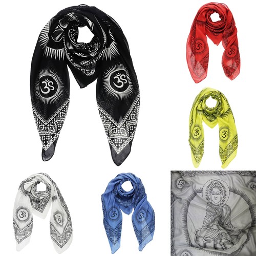 Foulard coton bouddha - en,