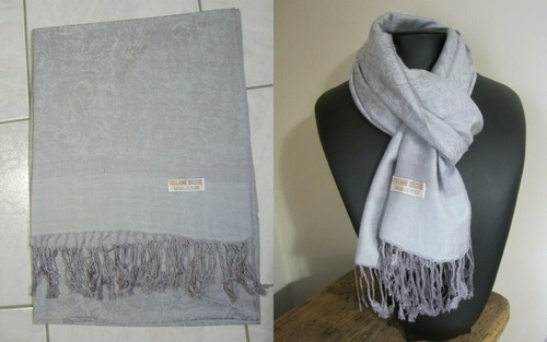 Echarpe pashmina laine soie - pashmina,