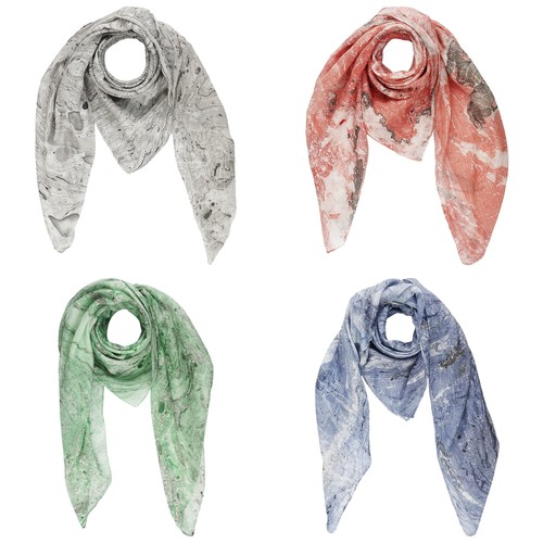 Foulard coton deux tons - foulard,