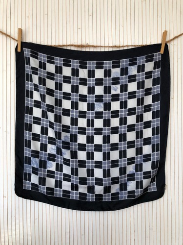 Foulard carré soie - foulard,