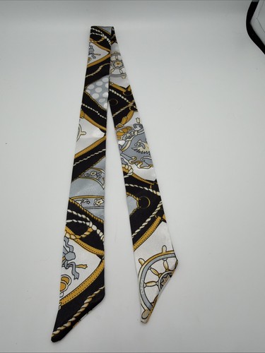 Foulard ruban motif - , équestre
