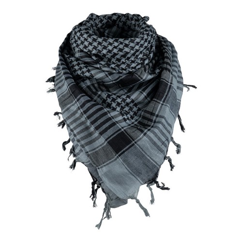 Plo foulard shemagh gris noir - shemagh,