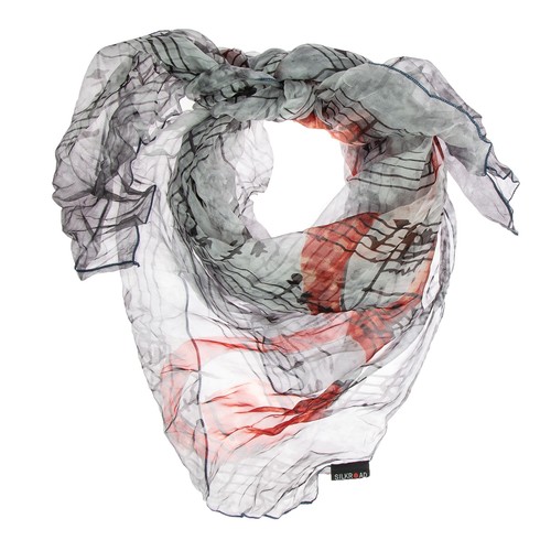 écharpe soie foulard - en,