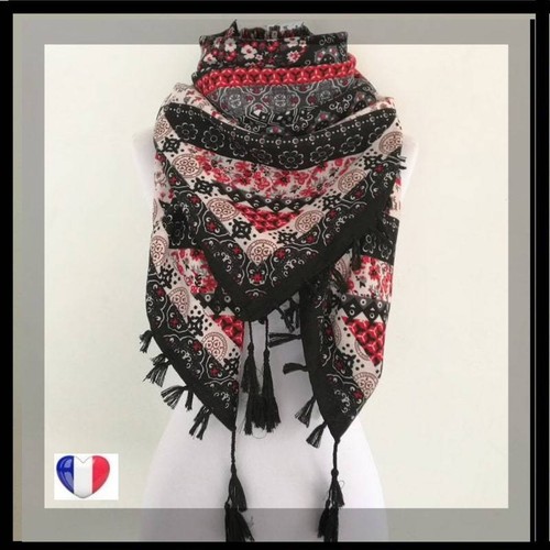 Belle echarpe chale foulard - echarpe,